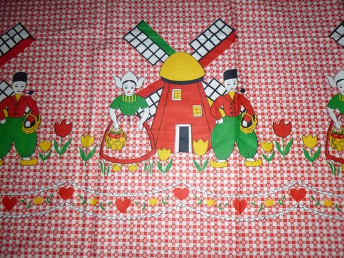 Vtg 50s novelty border - novelty,